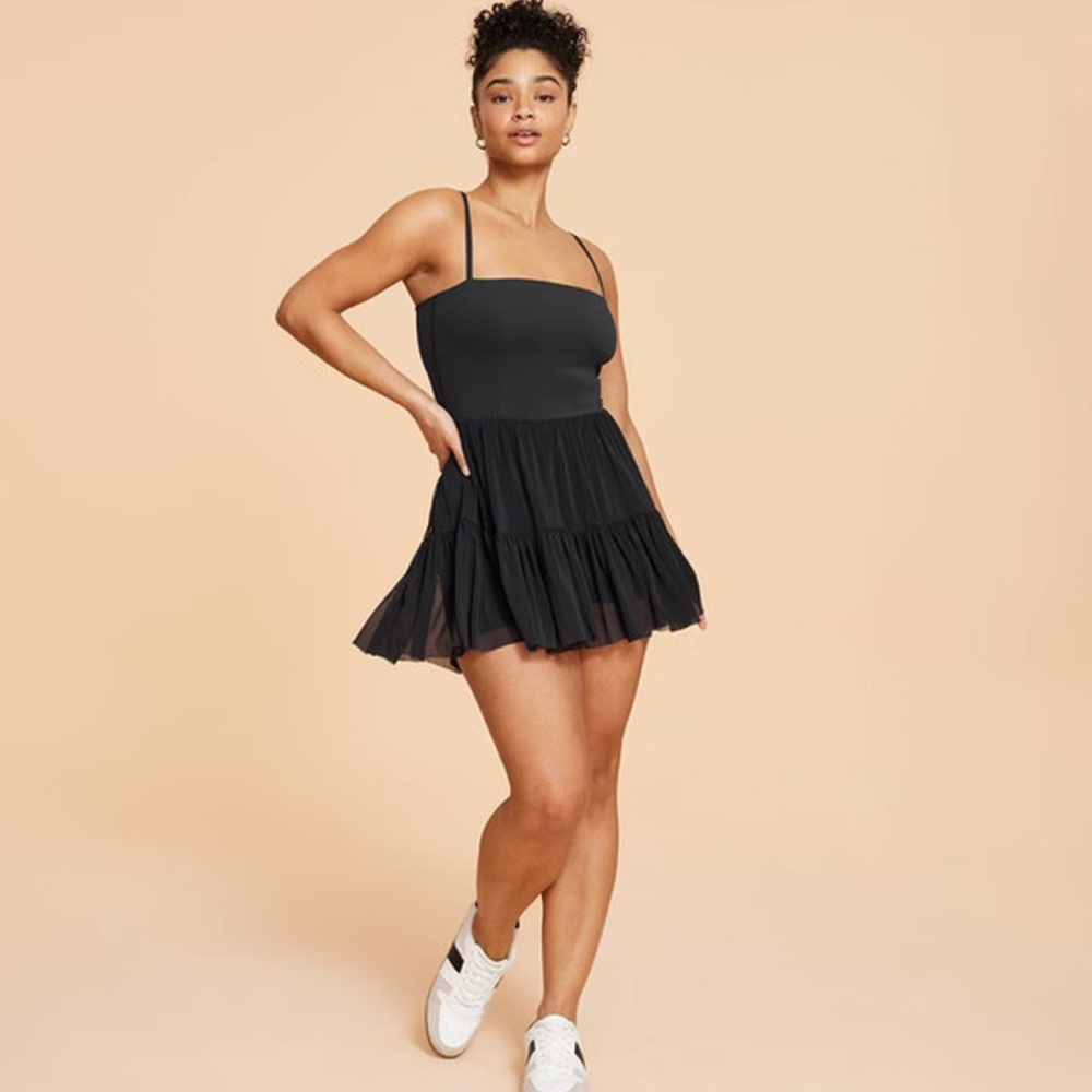 NWT Blogilates Black Ballerina Active Dress